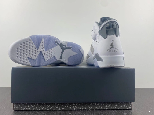 Cheap TBK Jordan Cool 6 Grey Air CT8529-100 0710